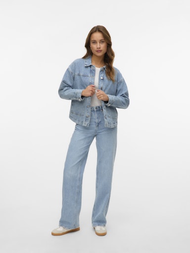 Jeansjassen blauw VERO MODA