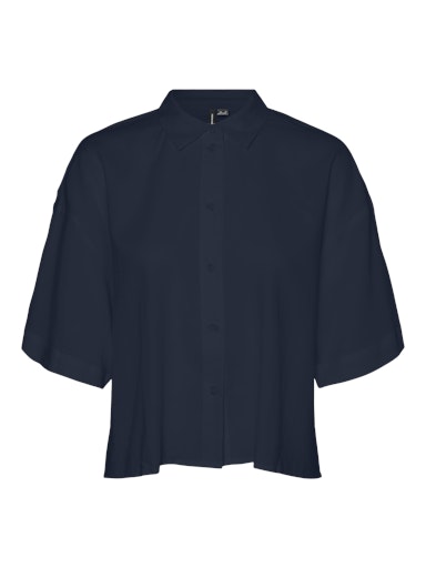 Blouses korte mouw blauw VERO MODA