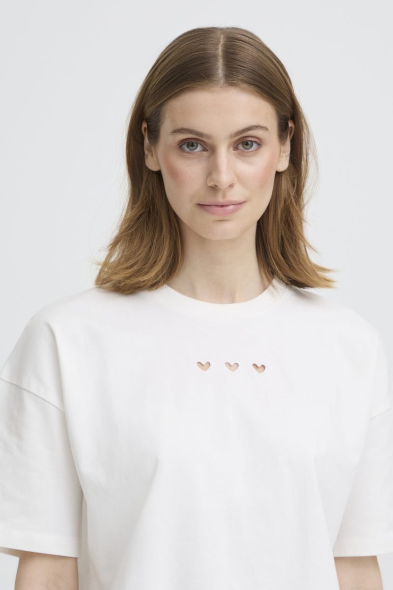 T-shirts korte mouw wit ICHI