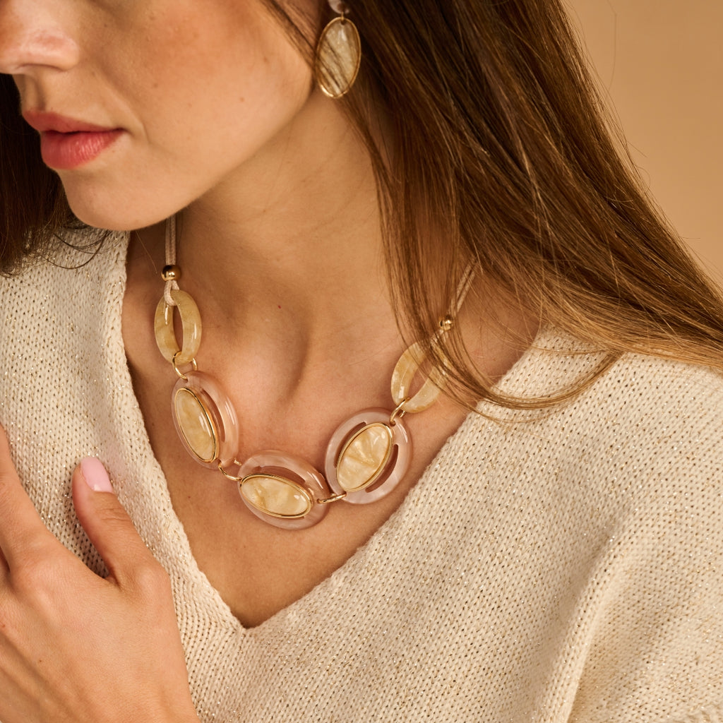 Juwelen beige Les Cordes