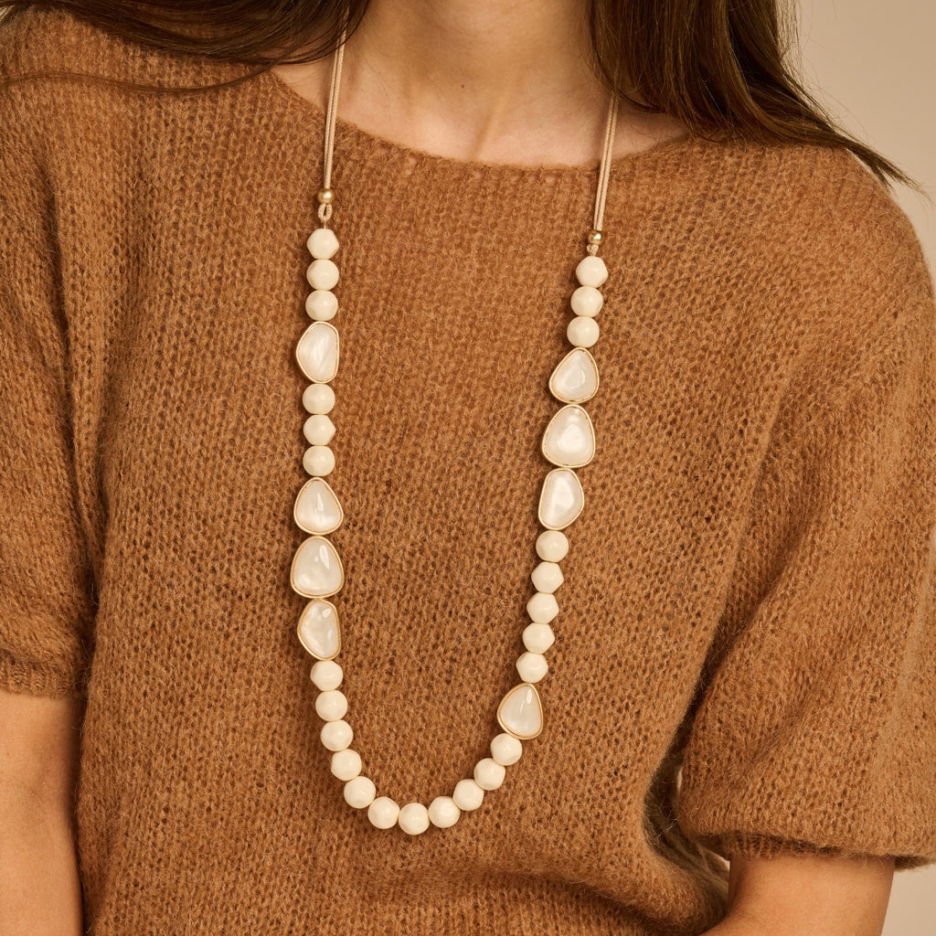 Juwelen beige Les Cordes