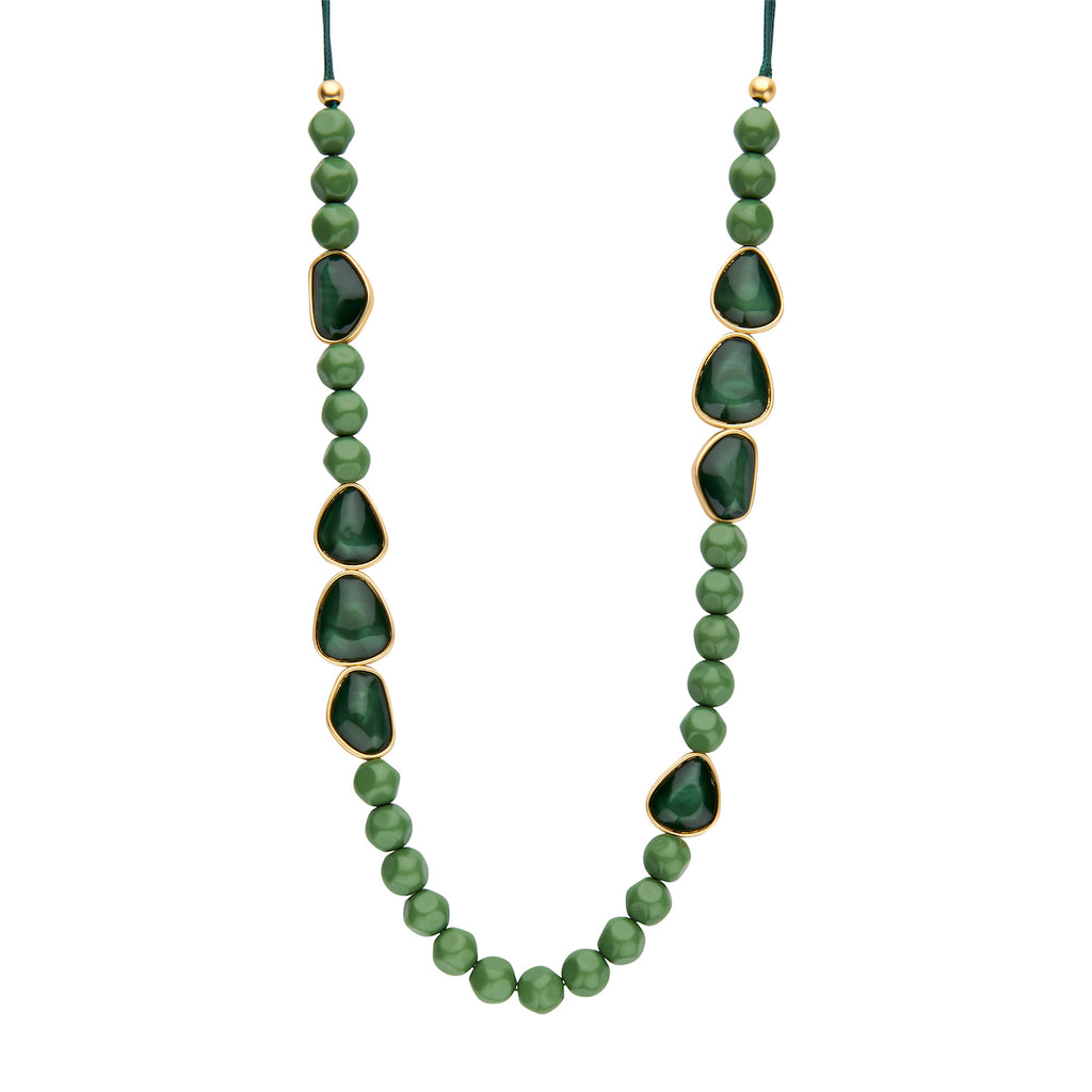 Juwelen groen Les Cordes