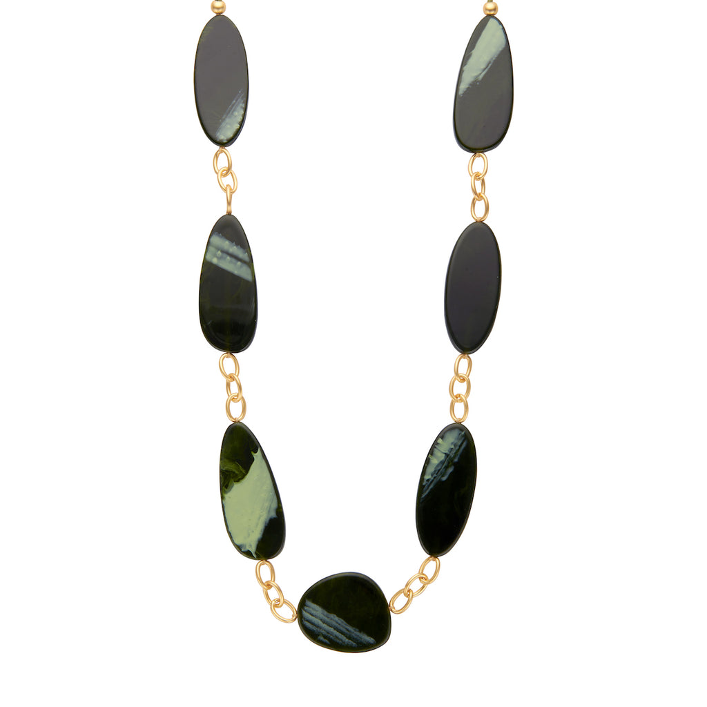 Juwelen groen Les Cordes