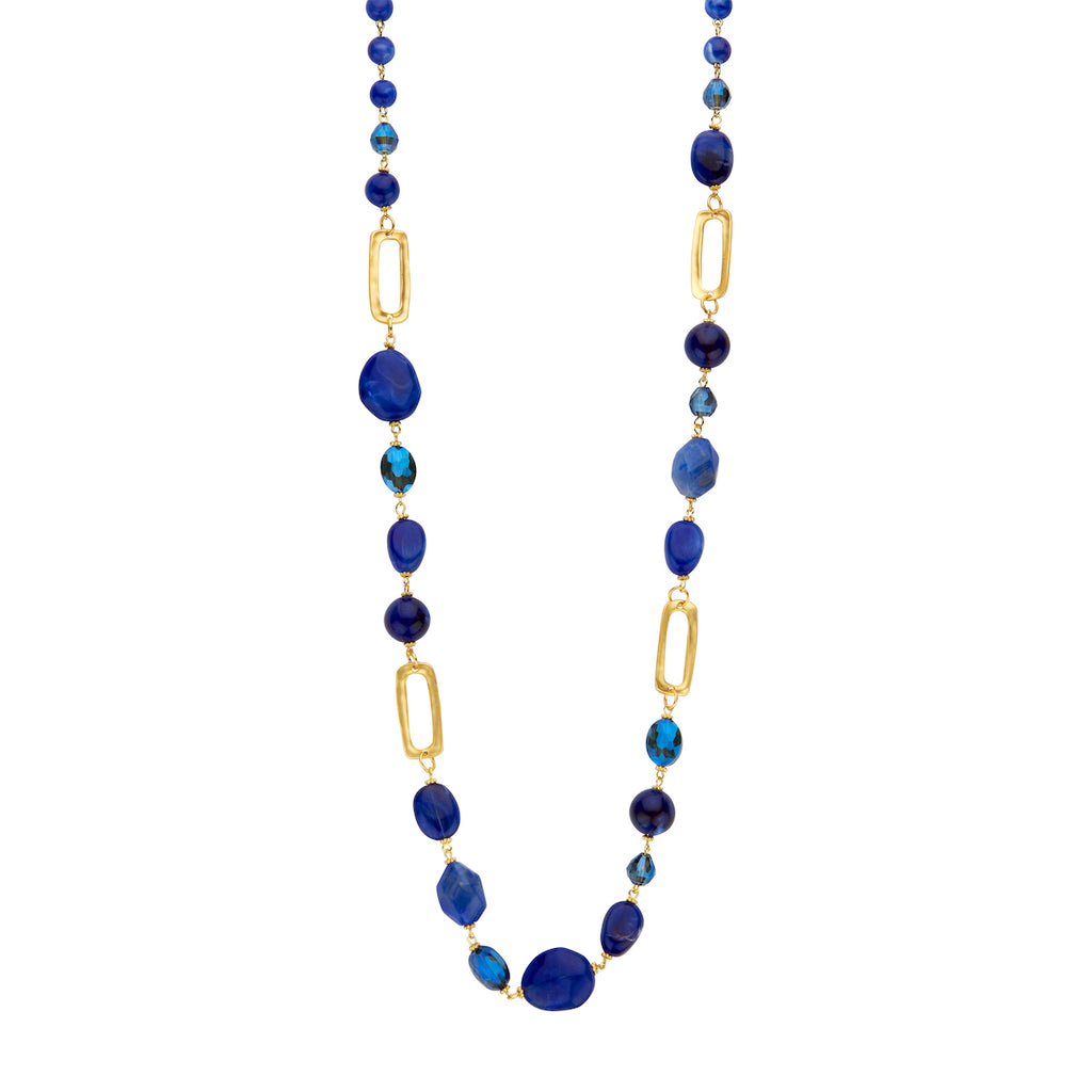 Juwelen blauw Les Cordes