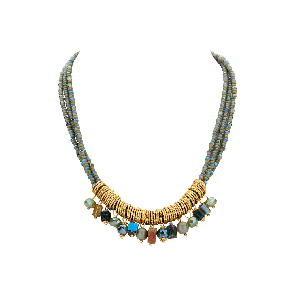 Juwelen groen Les Cordes