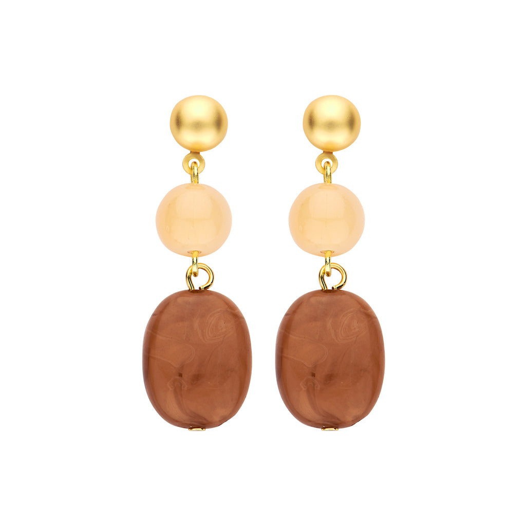 Juwelen bruin Les Cordes