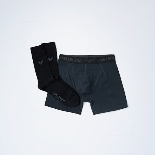 Boxershort + kousen navy PME
