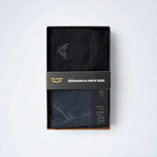Boxershort + kousen navy PME