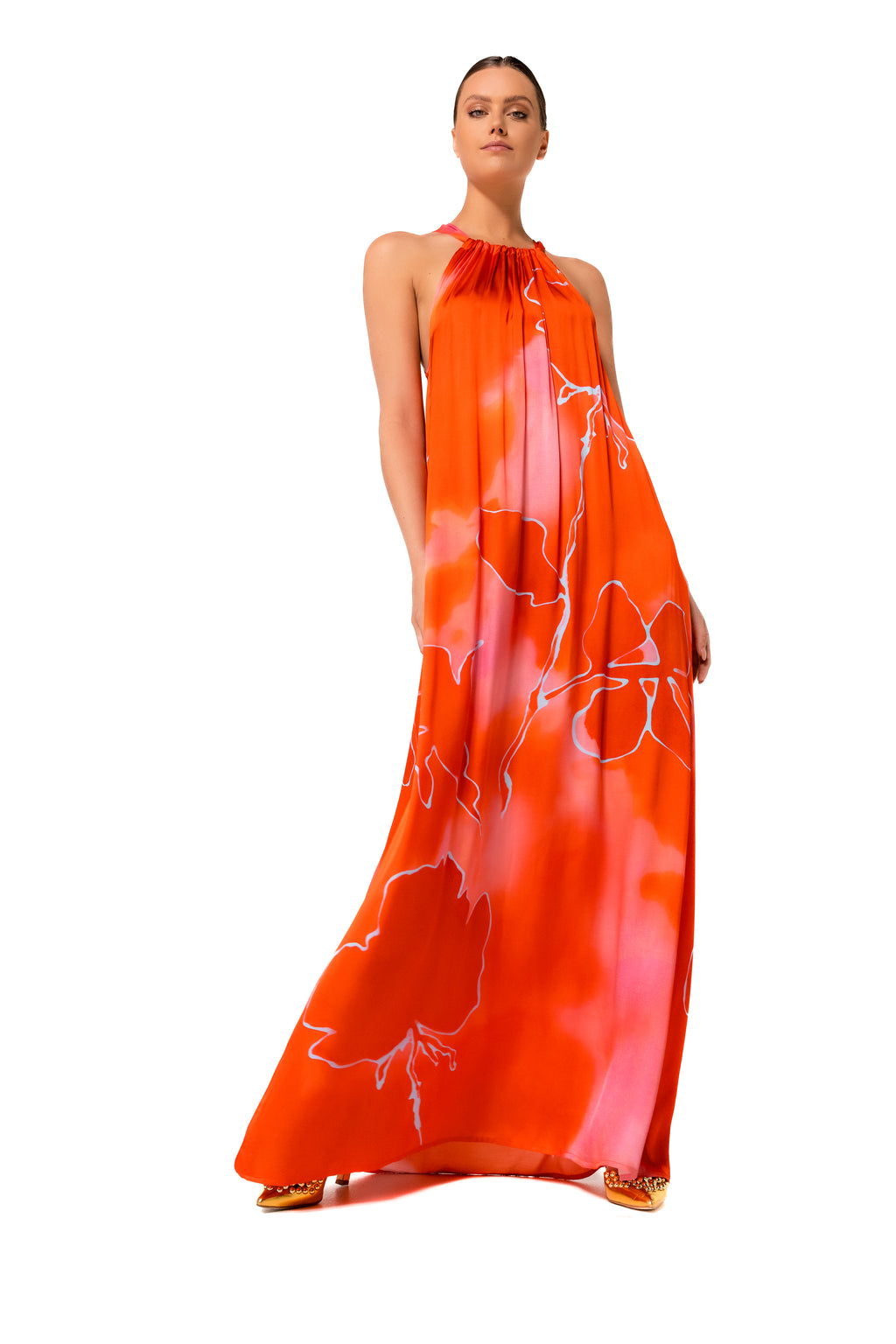 Jurken zonder mouw multicolor Caroline Biss