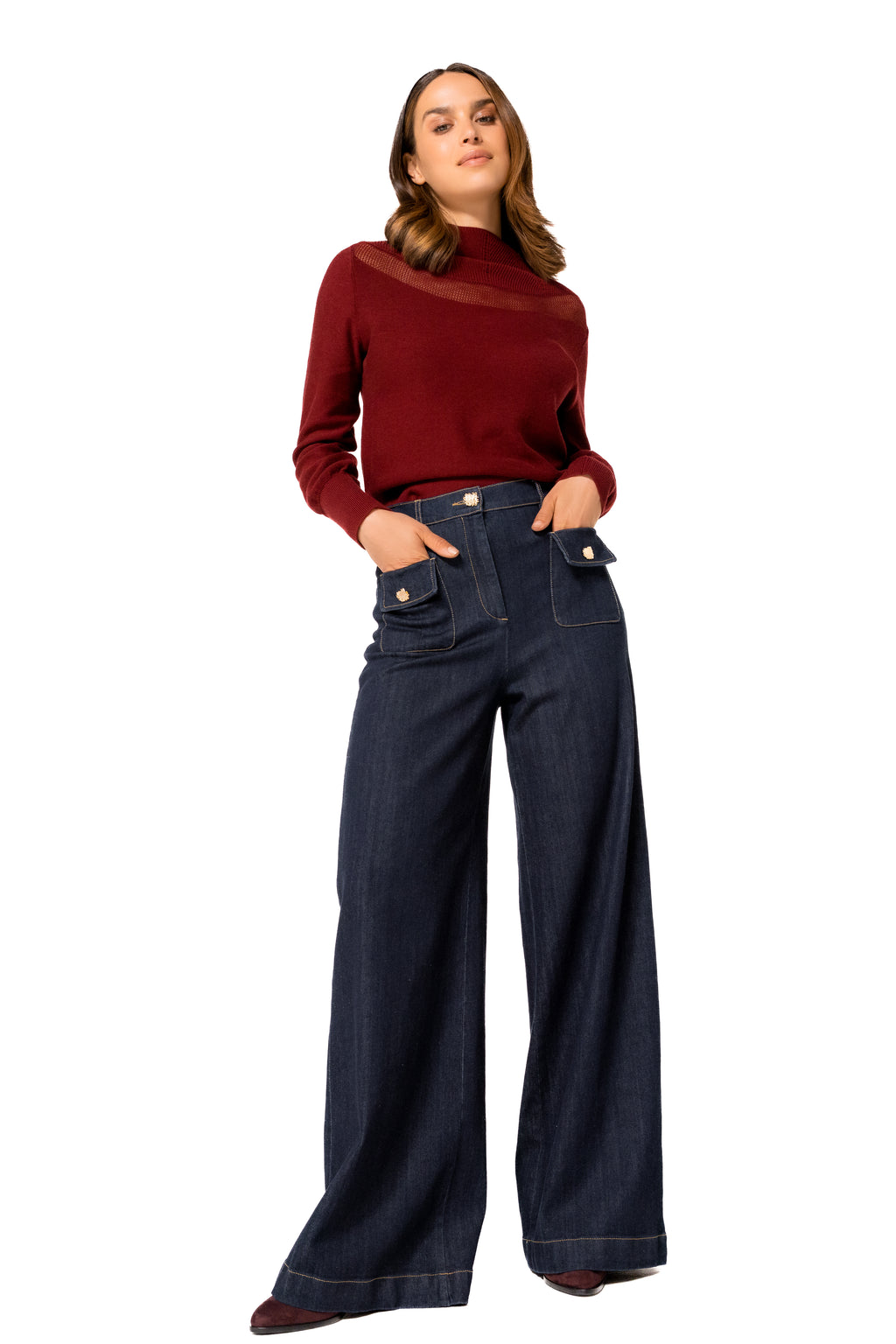 Pulls rood Caroline Biss