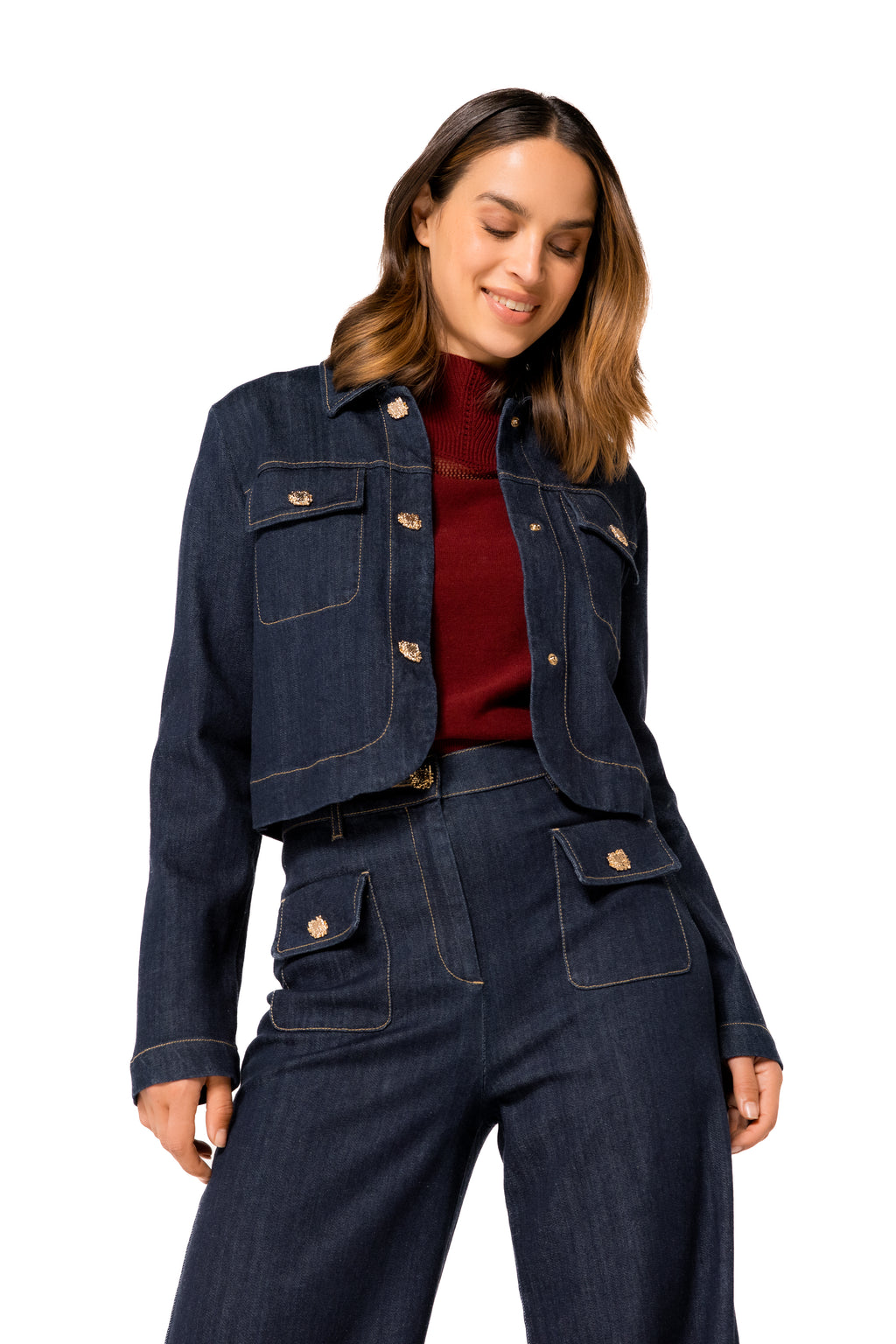 Pulls rood Caroline Biss