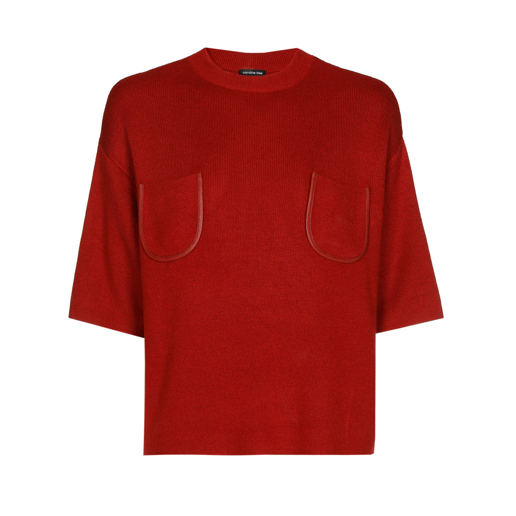 Pulls rood Caroline Biss