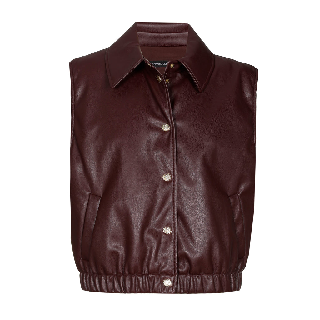 Bodywarmers rood Caroline Biss