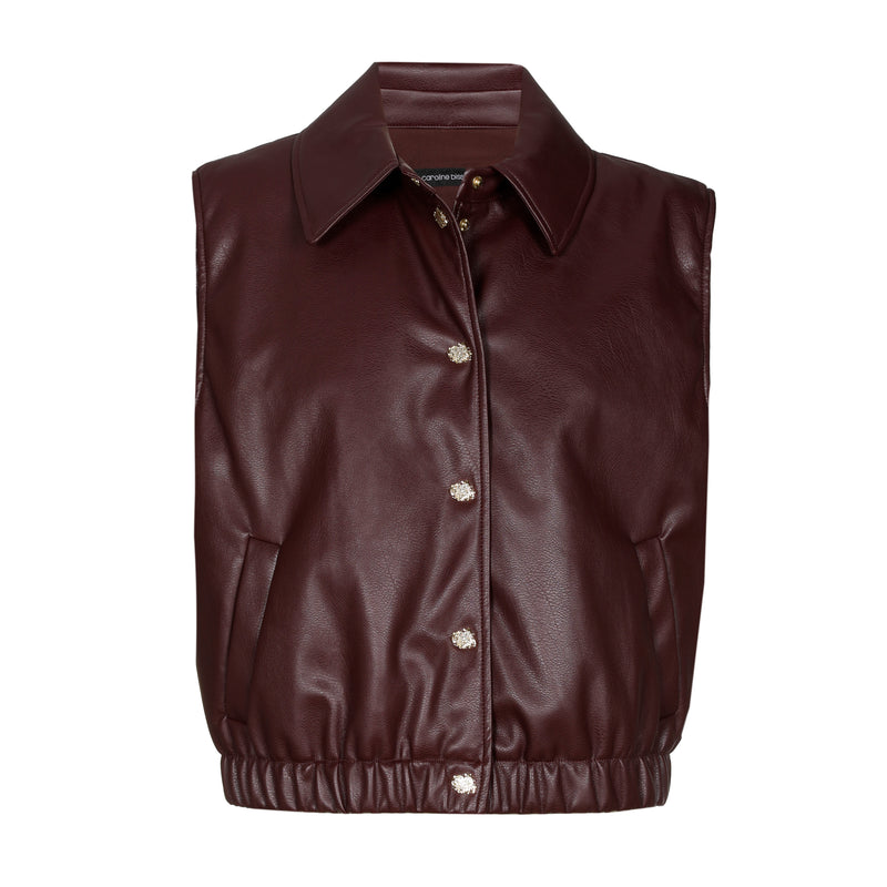 Bodywarmers rood Caroline Biss