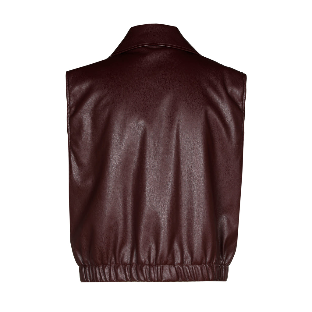 Bodywarmers rood Caroline Biss