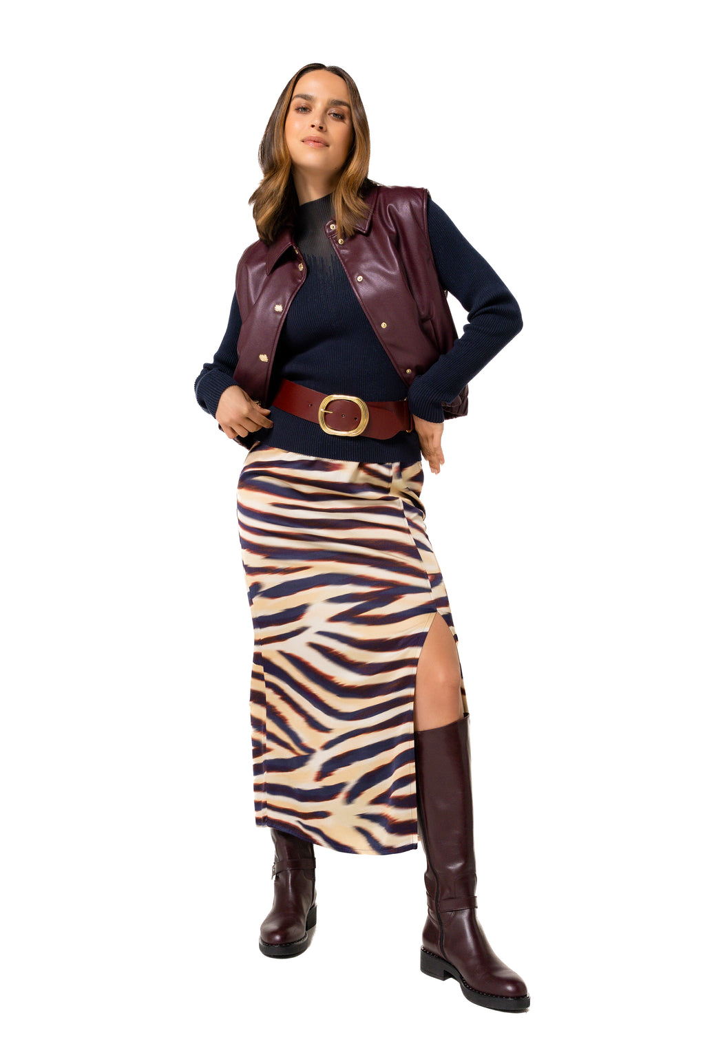 Bodywarmers rood Caroline Biss