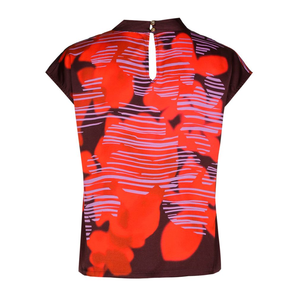 Blouses korte mouw multicolor Caroline Biss
