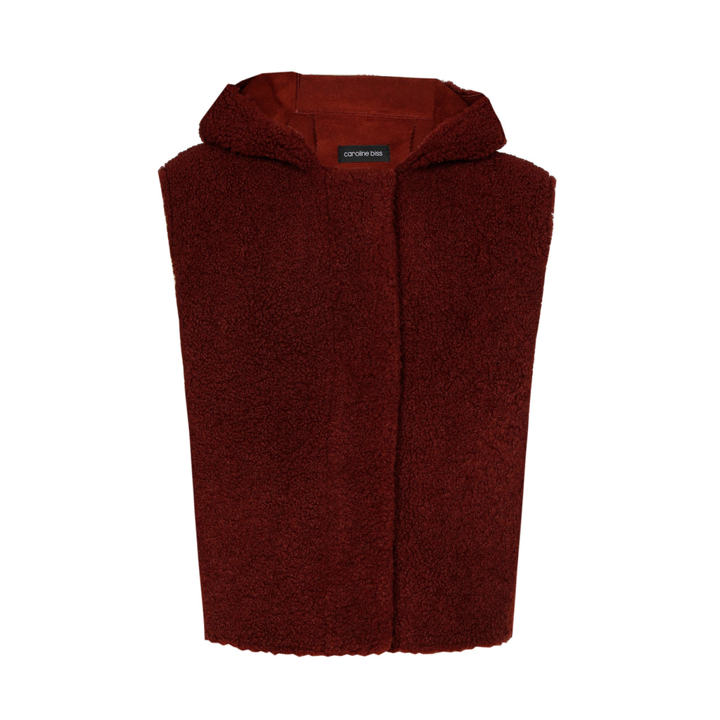 Bodywarmers rood Caroline Biss
