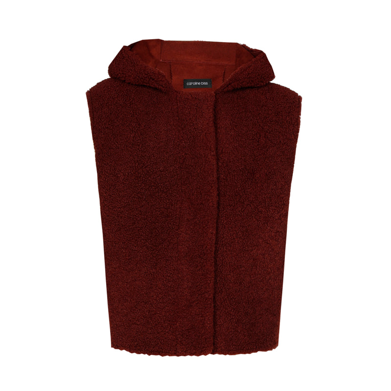Bodywarmers rood Caroline Biss
