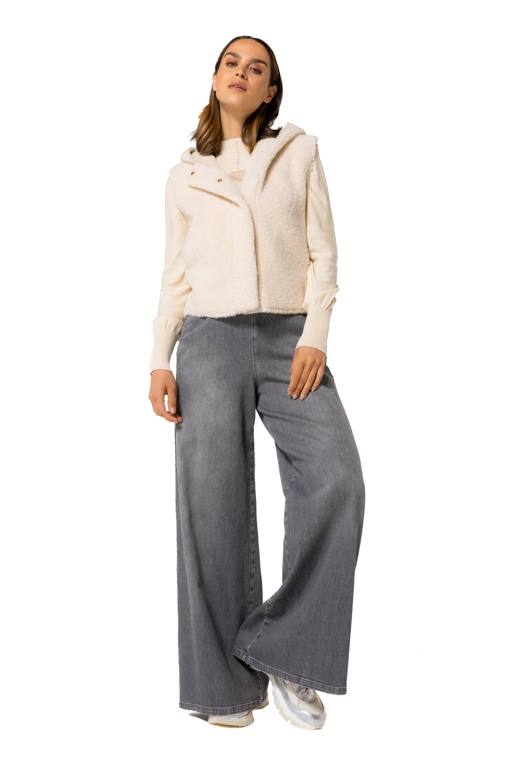 Bodywarmers beige Caroline Biss