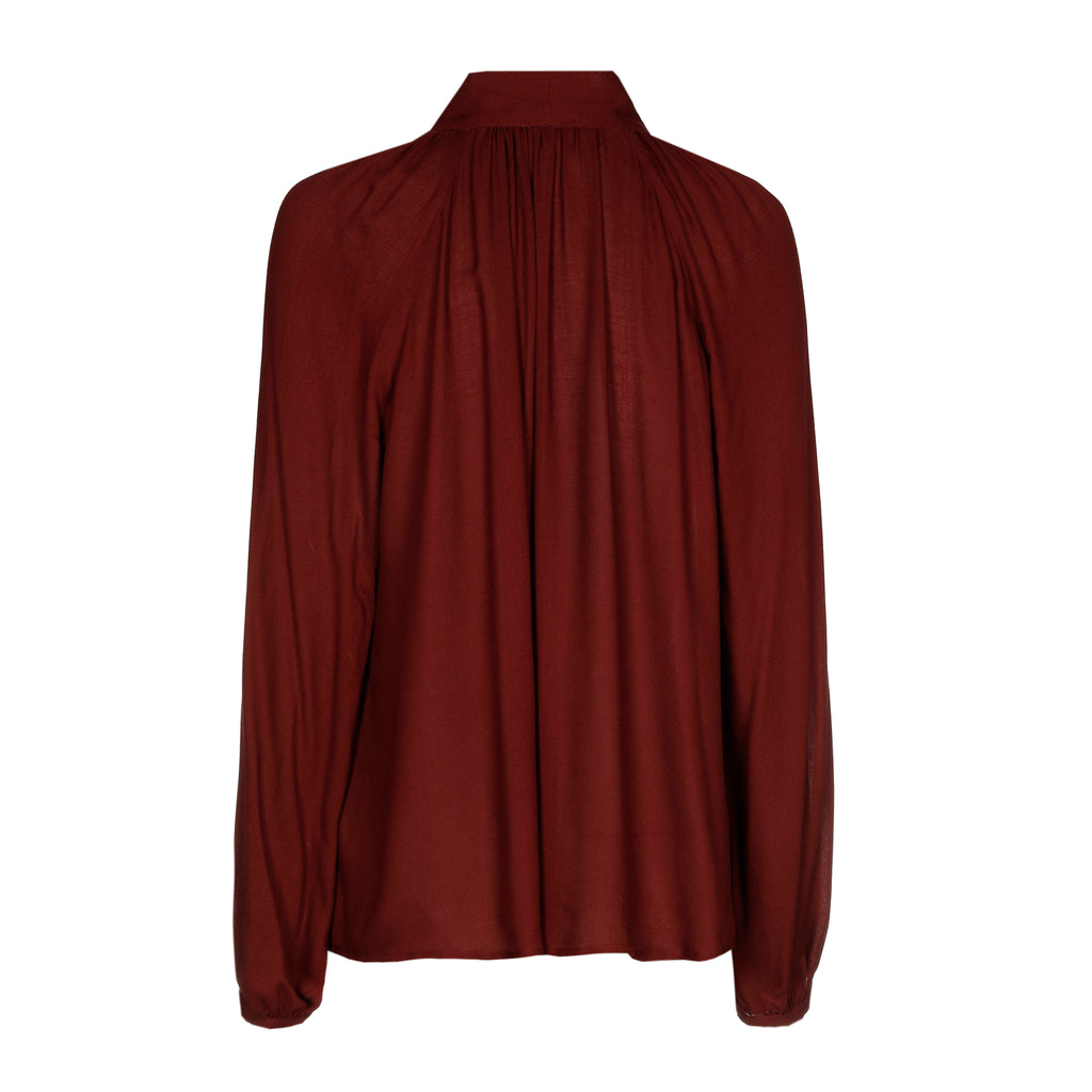Blouses lange mouw bordeaux Caroline Biss