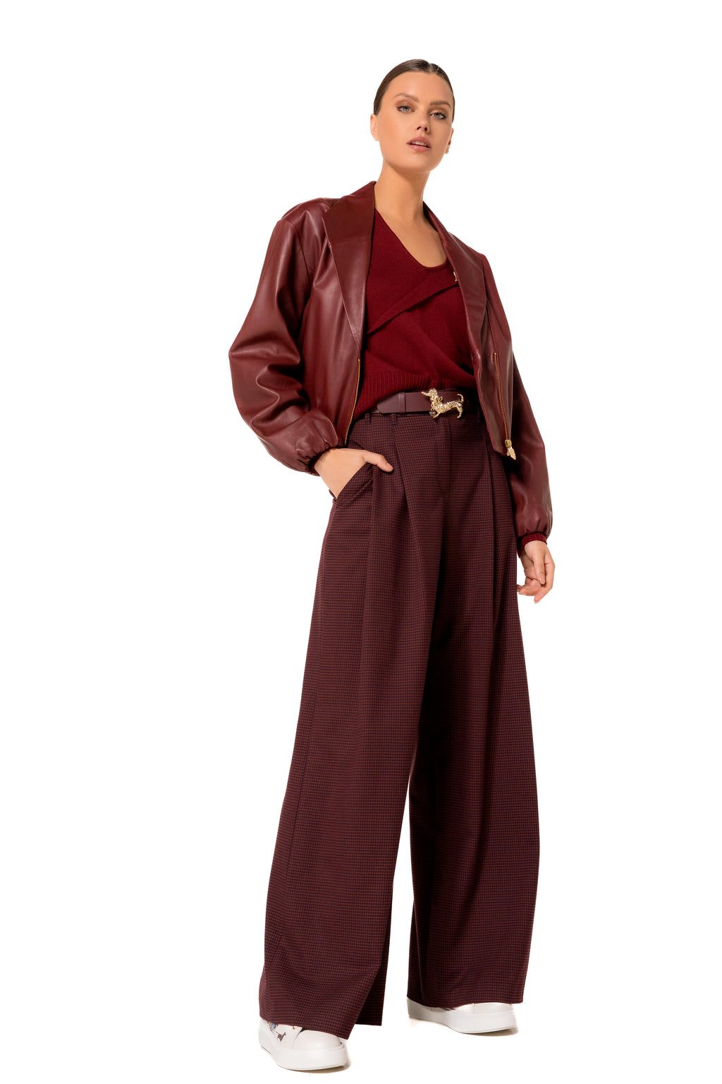 Pulls bordeaux Caroline Biss