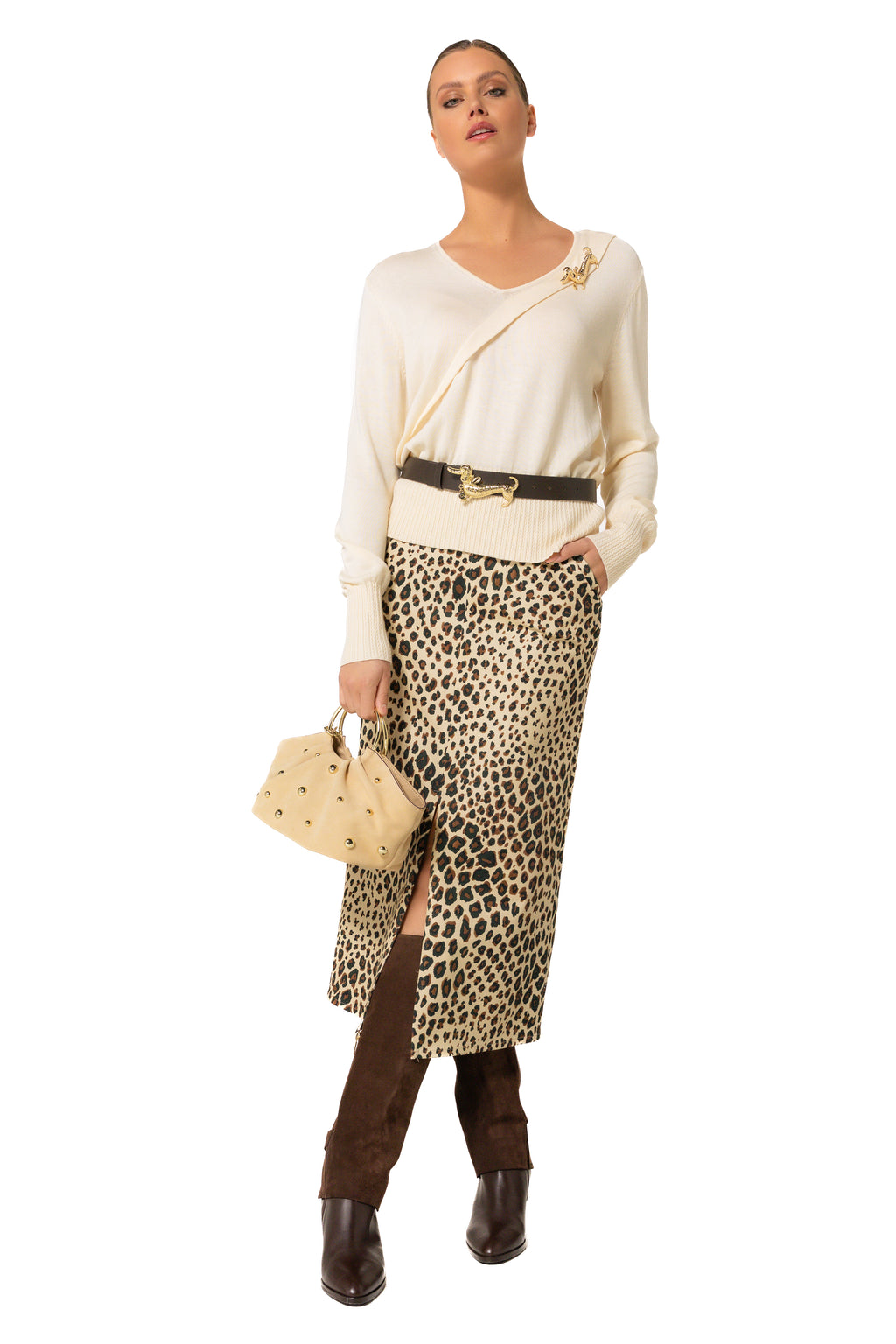 Pulls beige Caroline Biss