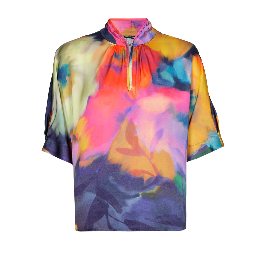 Blouses lange mouw multicolor Caroline Biss