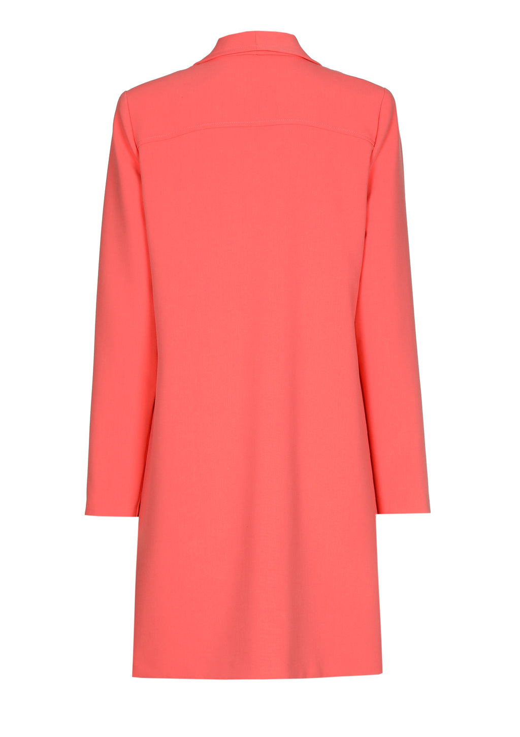 Jurken lange mouw rood Caroline Biss