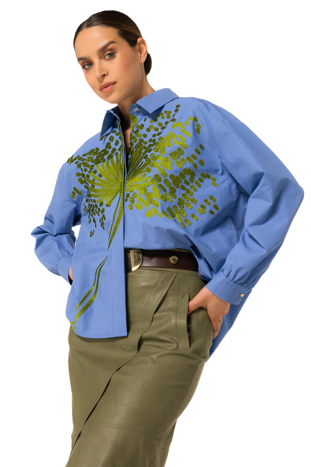 Blouses lange mouw multicolor Caroline Biss
