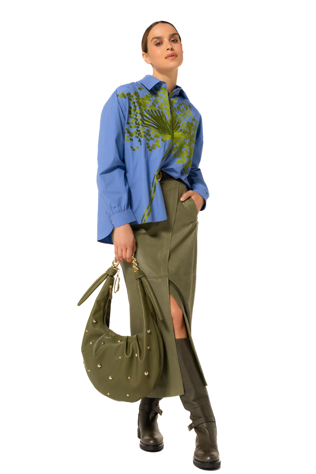 Blouses lange mouw multicolor Caroline Biss