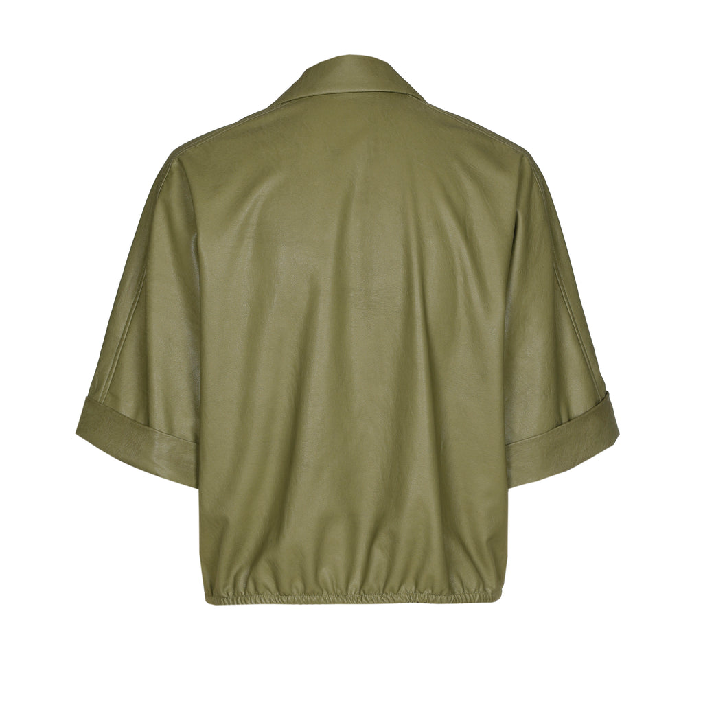 Blouses lange mouw groen Caroline Biss