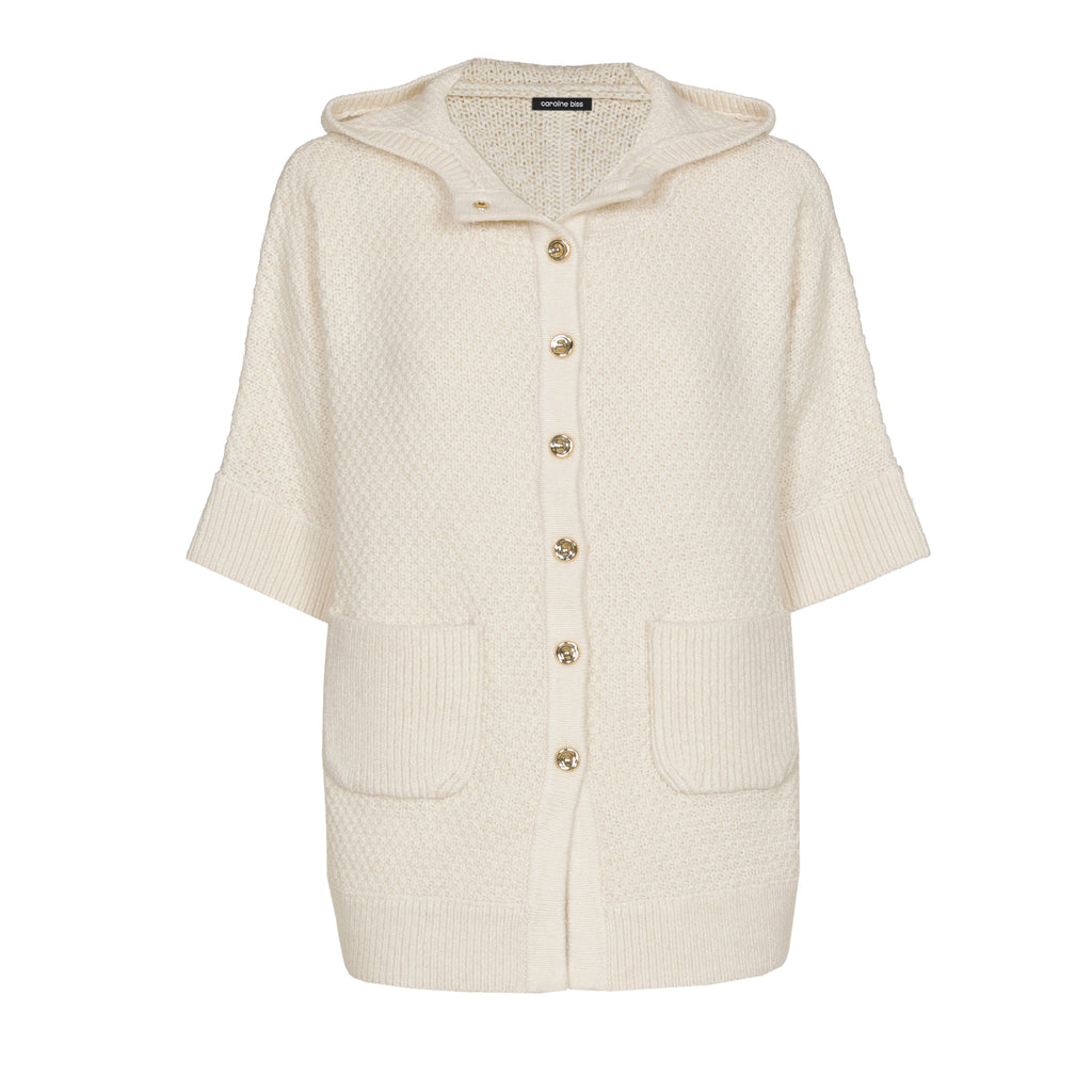 Poncho's beige Caroline Biss
