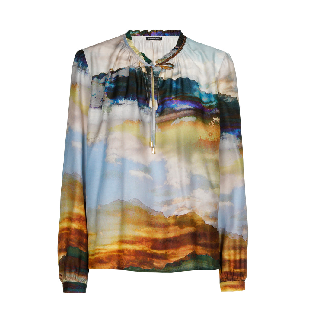 Blouses lange mouw multicolor Caroline Biss