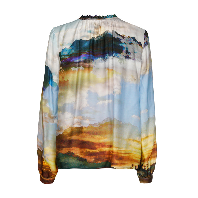 Blouses lange mouw multicolor Caroline Biss