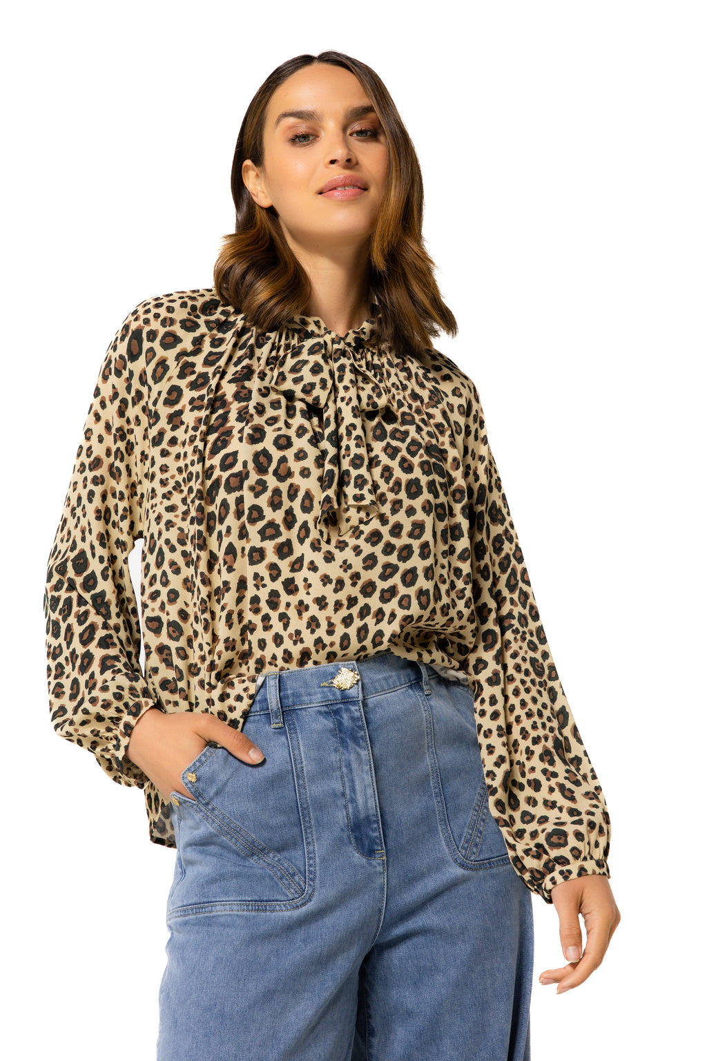 Blouses lange mouw multicolor Caroline Biss