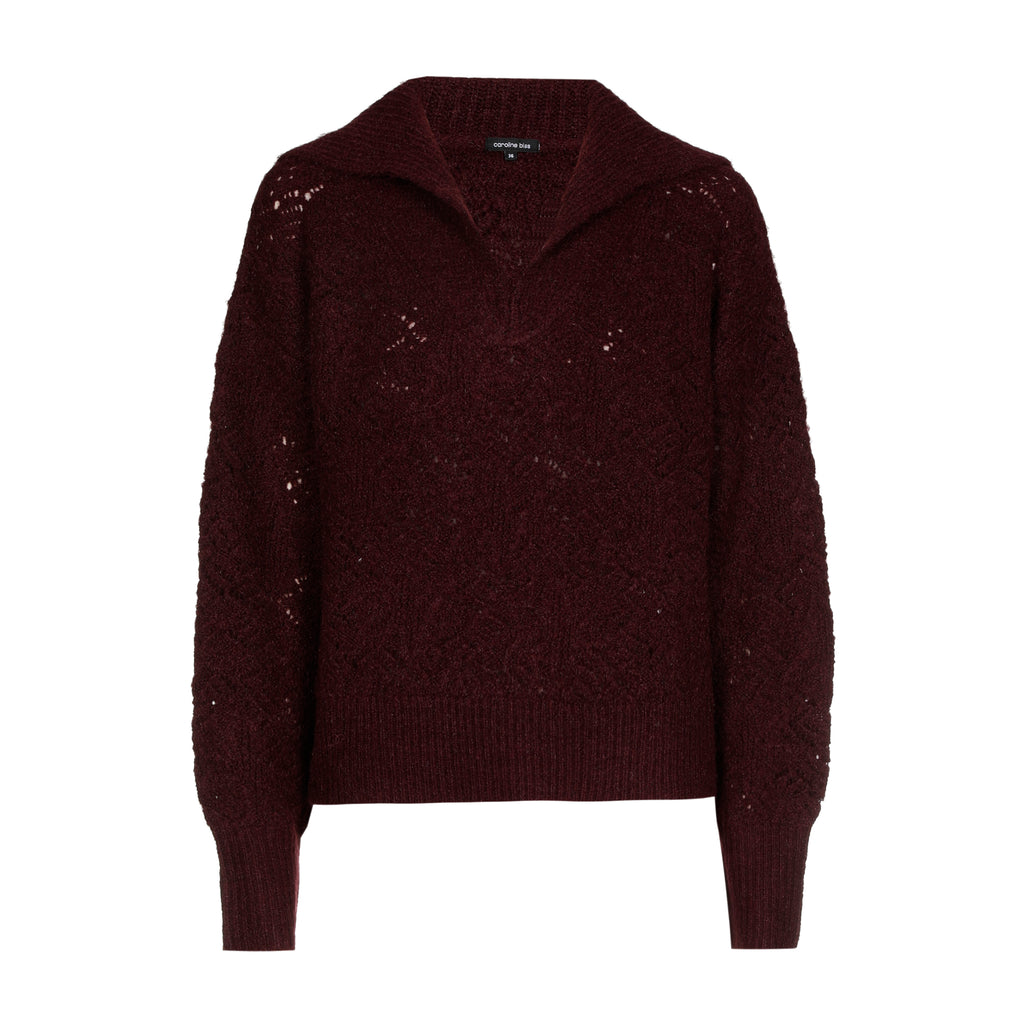 Pulls paars Caroline Biss