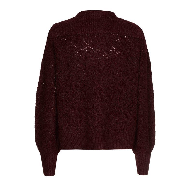 Pulls paars Caroline Biss