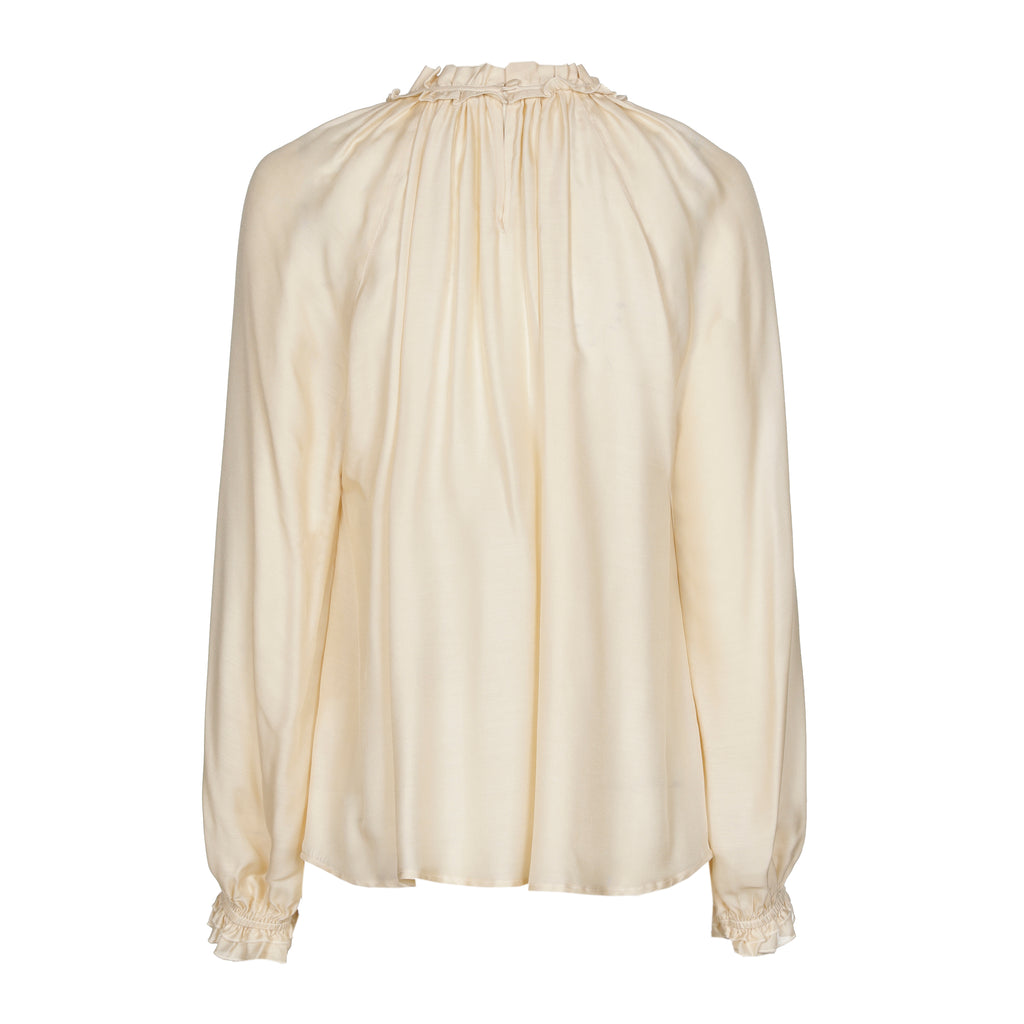 Blouses lange mouw beige Caroline Biss