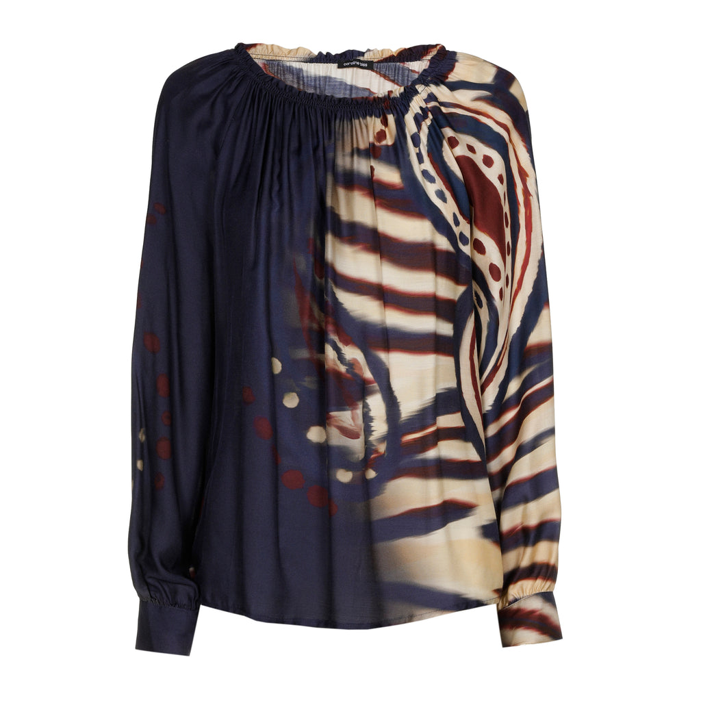 Blouses lange mouw multicolor Caroline Biss