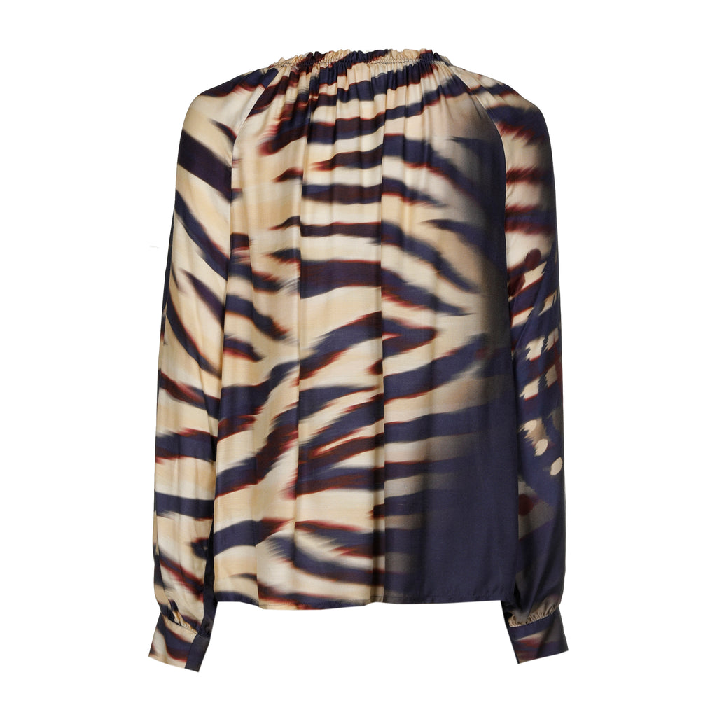 Blouses lange mouw multicolor Caroline Biss
