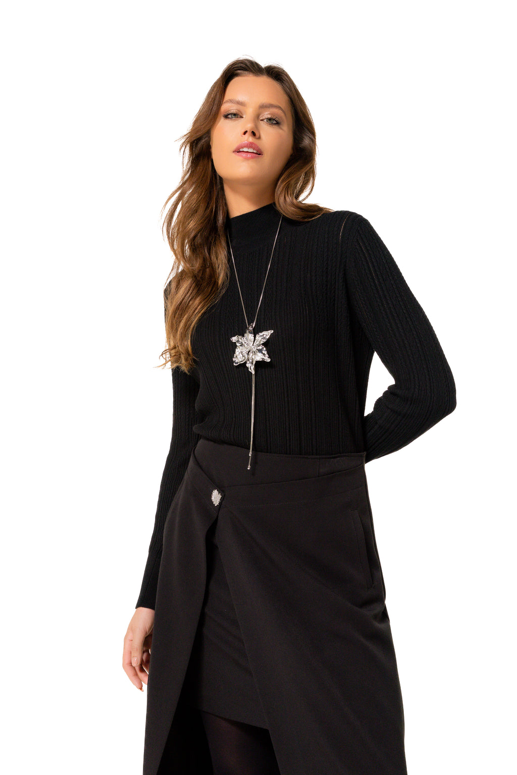 Pulls zwart Caroline Biss