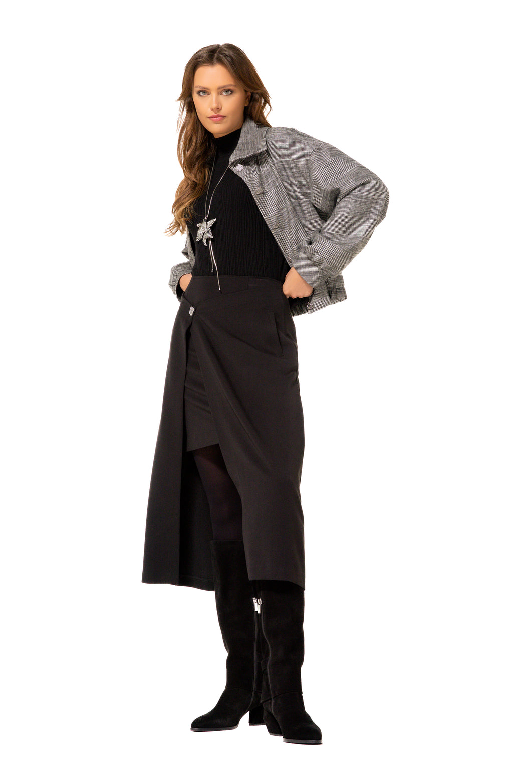 Pulls zwart Caroline Biss