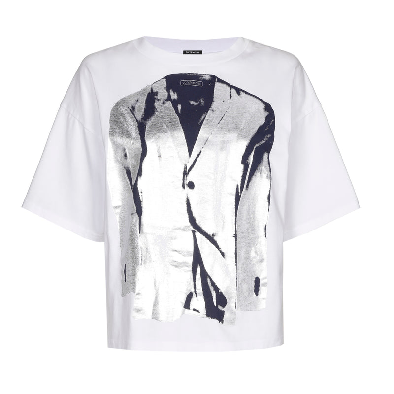 T-shirts korte mouw grijs Caroline Biss