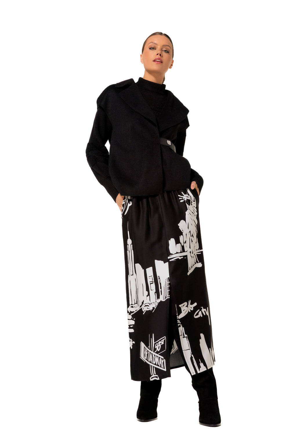 Bodywarmers zwart Caroline Biss