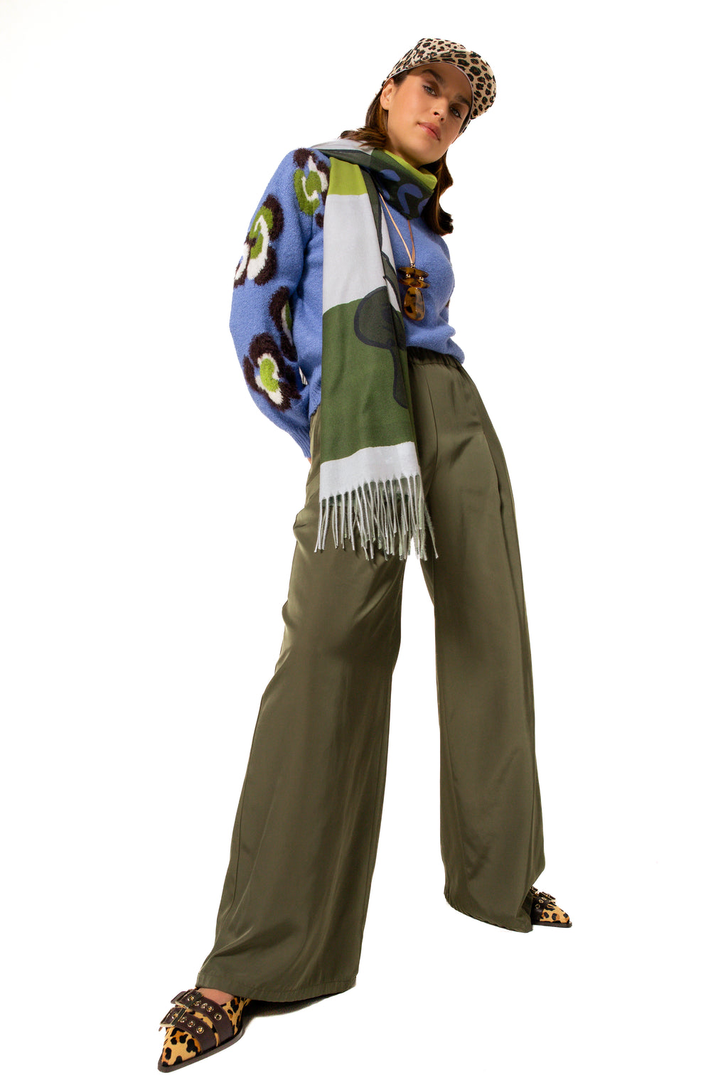 Sjaals multicolor Caroline Biss