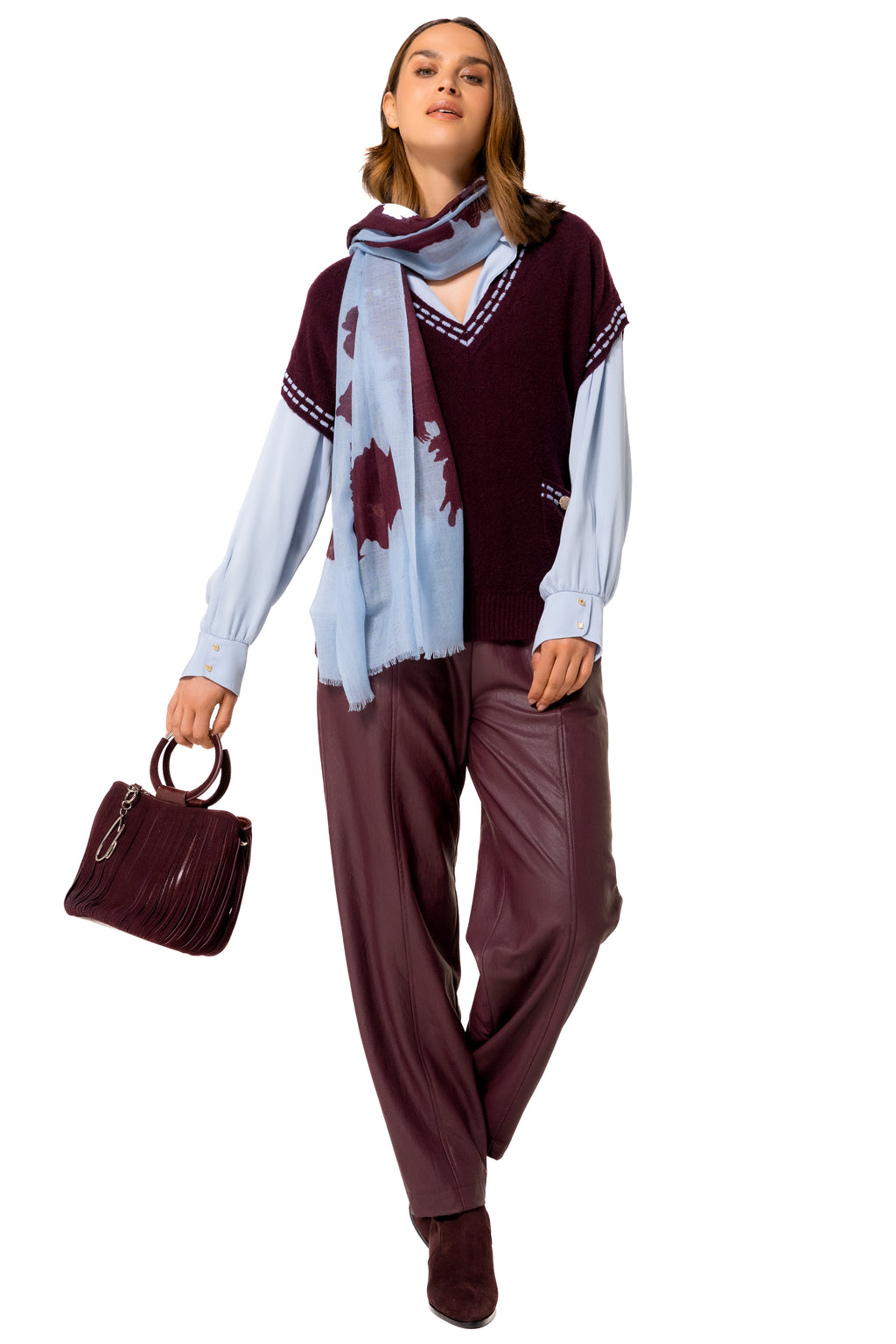 Sjaals multicolor Caroline Biss