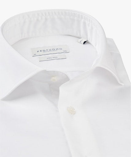 Hemden extra lange mouw wit Profuomo