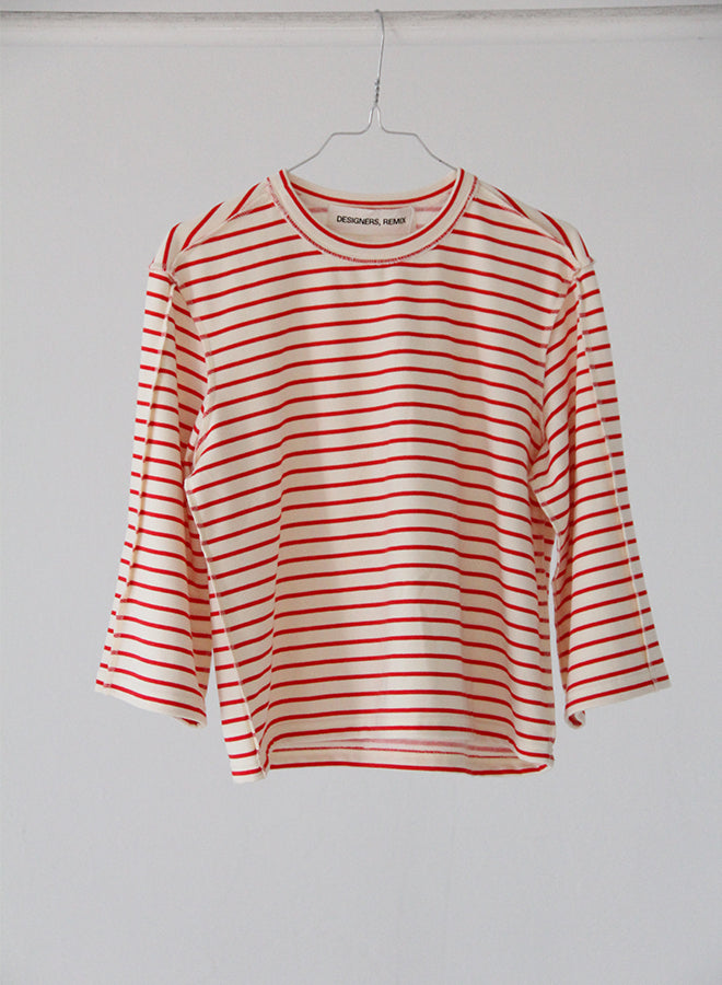 T-shirts lange mouw rood Designers Remix