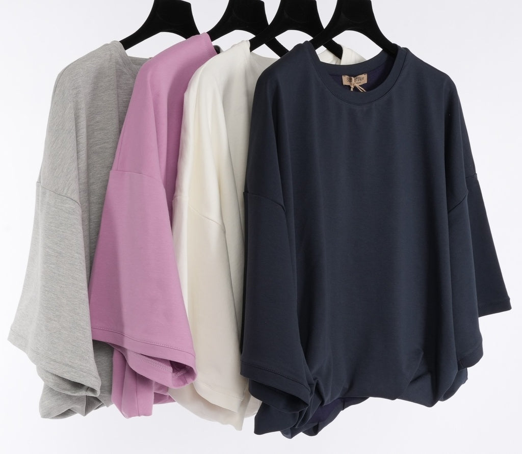 T-shirts korte mouw grijs BLACK ROSE